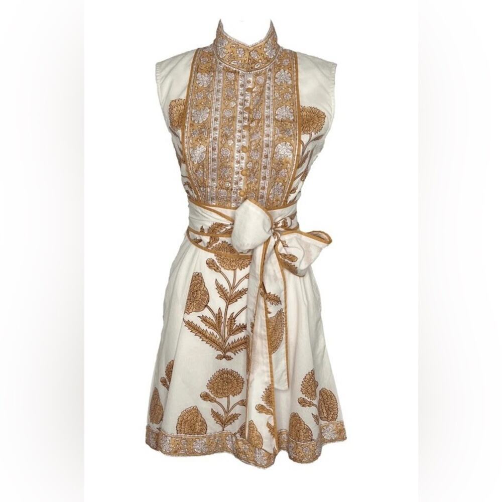 Sue Sartor Floral Flounce Dress - Picture 2 of 8